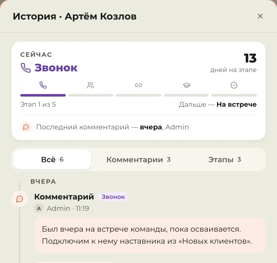 История человека